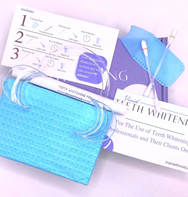 Vivid Teeth Whitening Kit with Instructions.